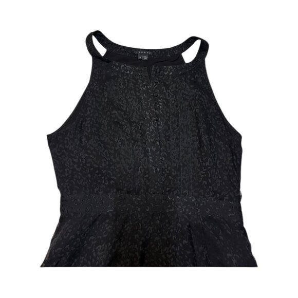 Theory Silk Pleated Halter Dress - Picture 3 of 4